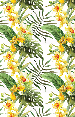 Blackout roller blind Yellow flower