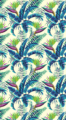 Blackout roller blind Tropical plants