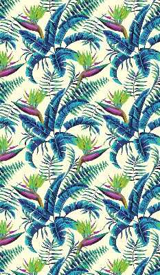 Blackout roller blind Tropical plants