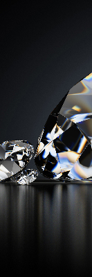 Blackout roller blind for window Diamonds