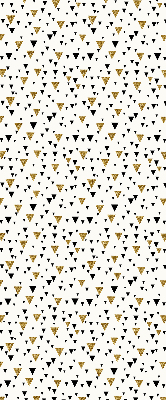 Fabric roller blind for window Triangles