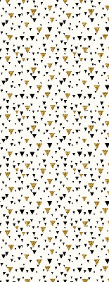 Fabric roller blind for window Triangles