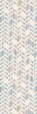 Fabric roller blind for window Striped fir