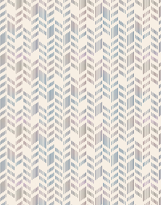 Fabric roller blind striped fir pattern
