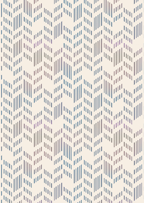 Fabric roller blind striped fir pattern