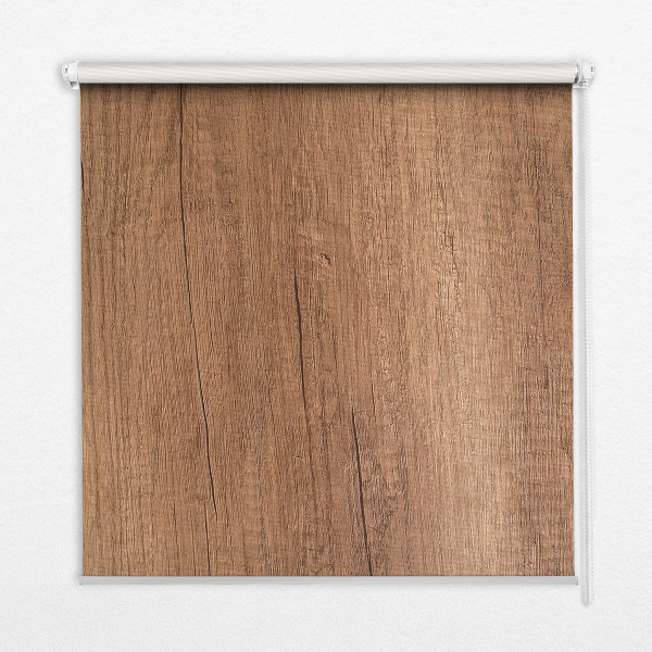 Fabric roller blind for window Wood