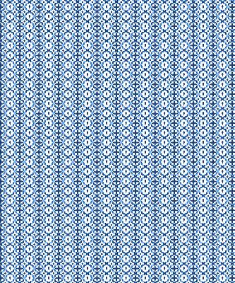 Blackout roller blind for window Blue shapes