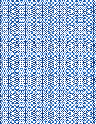 Blackout roller blind for window Blue shapes