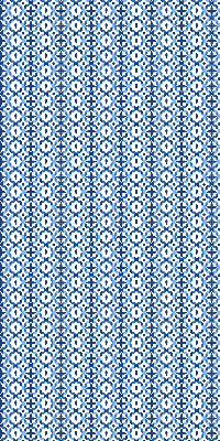 Blackout roller blind for window Blue shapes