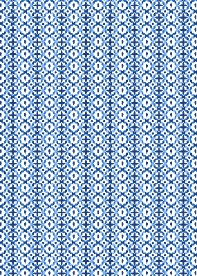 Blackout roller blind for window Blue shapes