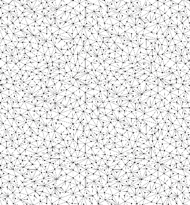 Blackout roller blind for window Connected dots