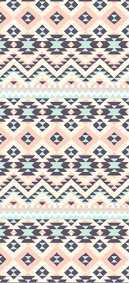 Blackout roller blind Triangle pattern