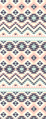 Blackout roller blind Triangle pattern