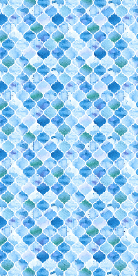 Blackout roller blind for window Lamp pattern
