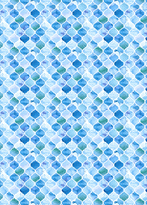 Blackout roller blind for window Lamp pattern