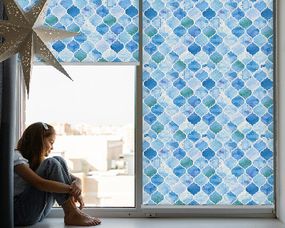 Blackout roller blind for window Lamp pattern