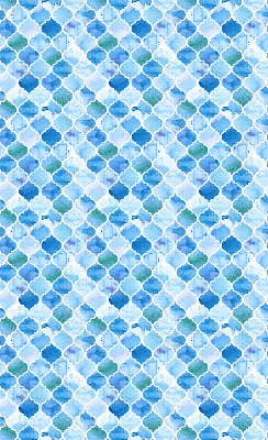 Blackout roller blind for window Lamp pattern