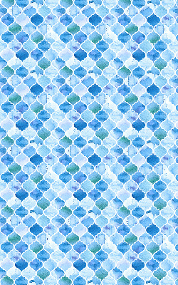 Blackout roller blind for window Lamp pattern