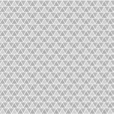 Fabric roller blind for window Striped triangles