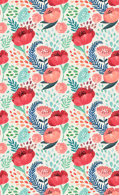 Fabric roller blind for window Poppy