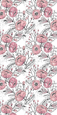 Blackout roller blind Flower buds from the tree