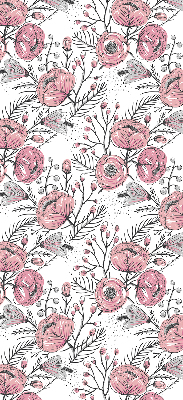 Blackout roller blind Flower buds from the tree