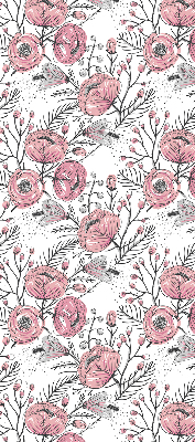 Blackout roller blind Flower buds from the tree