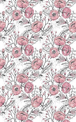 Blackout roller blind Flower buds from the tree