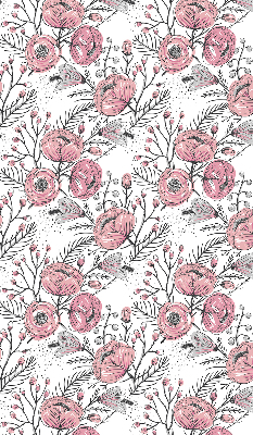 Blackout roller blind Flower buds from the tree