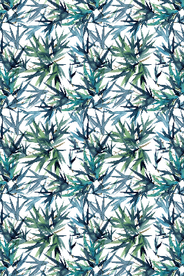 Fabric roller blind for window Leaves