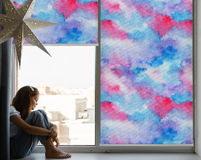 Fabric roller blind for window Galaxy