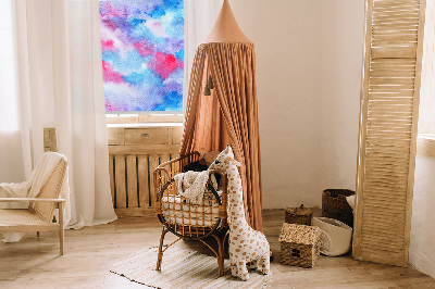 Fabric roller blind for window Galaxy