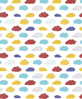 Blackout roller blind Colorful clouds