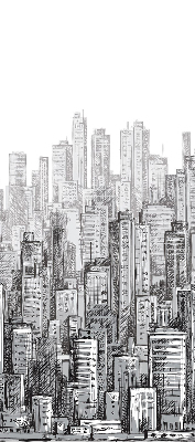 Blackout roller blind for window City