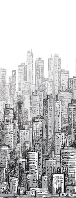 Blackout roller blind for window City