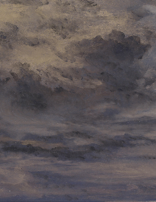 Blackout roller blind Painted Sky