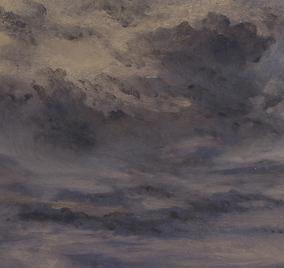 Blackout roller blind Painted Sky