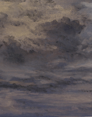 Blackout roller blind Painted Sky