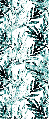 Fabric roller blind for window Leaves