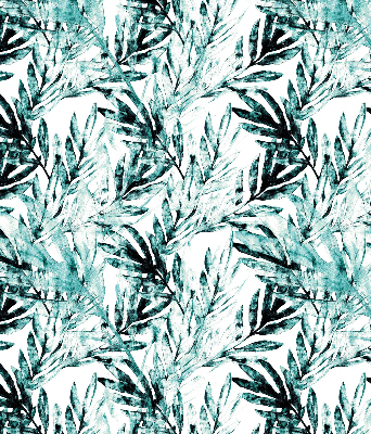 Fabric roller blind for window Leaves
