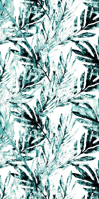 Fabric roller blind for window Leaves