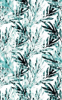 Fabric roller blind for window Leaves