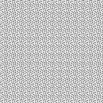 Fabric window roller blind with feathers pattern