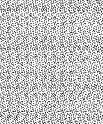 Fabric roller blind for window Feathers