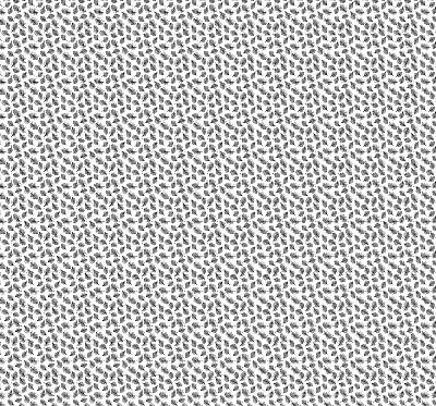 Fabric window roller blind with feathers pattern