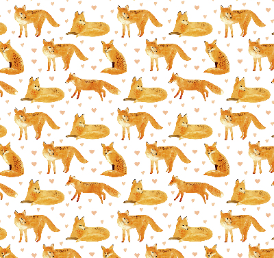 Blackout roller blind Foxes