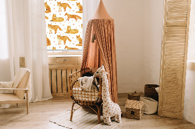 Blackout roller blind Foxes