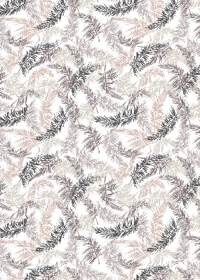 Blackout roller blind Plant leaves