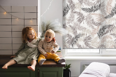 Blackout roller blind Plant leaves