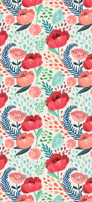 Fabric roller blind for window Poppy